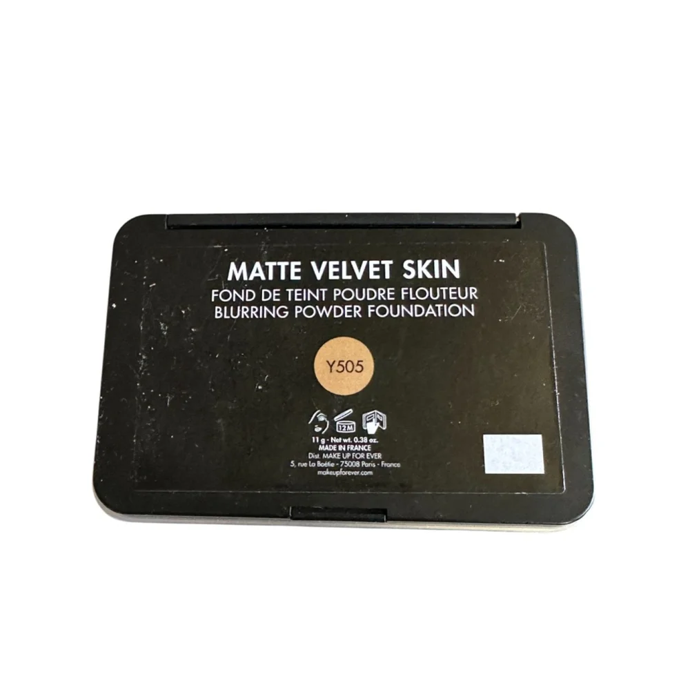 MAKE UP FOR EVER - MATTE VELVET SKIN - BLURRING POWDER FOUNDATION - Y505 - NEW
